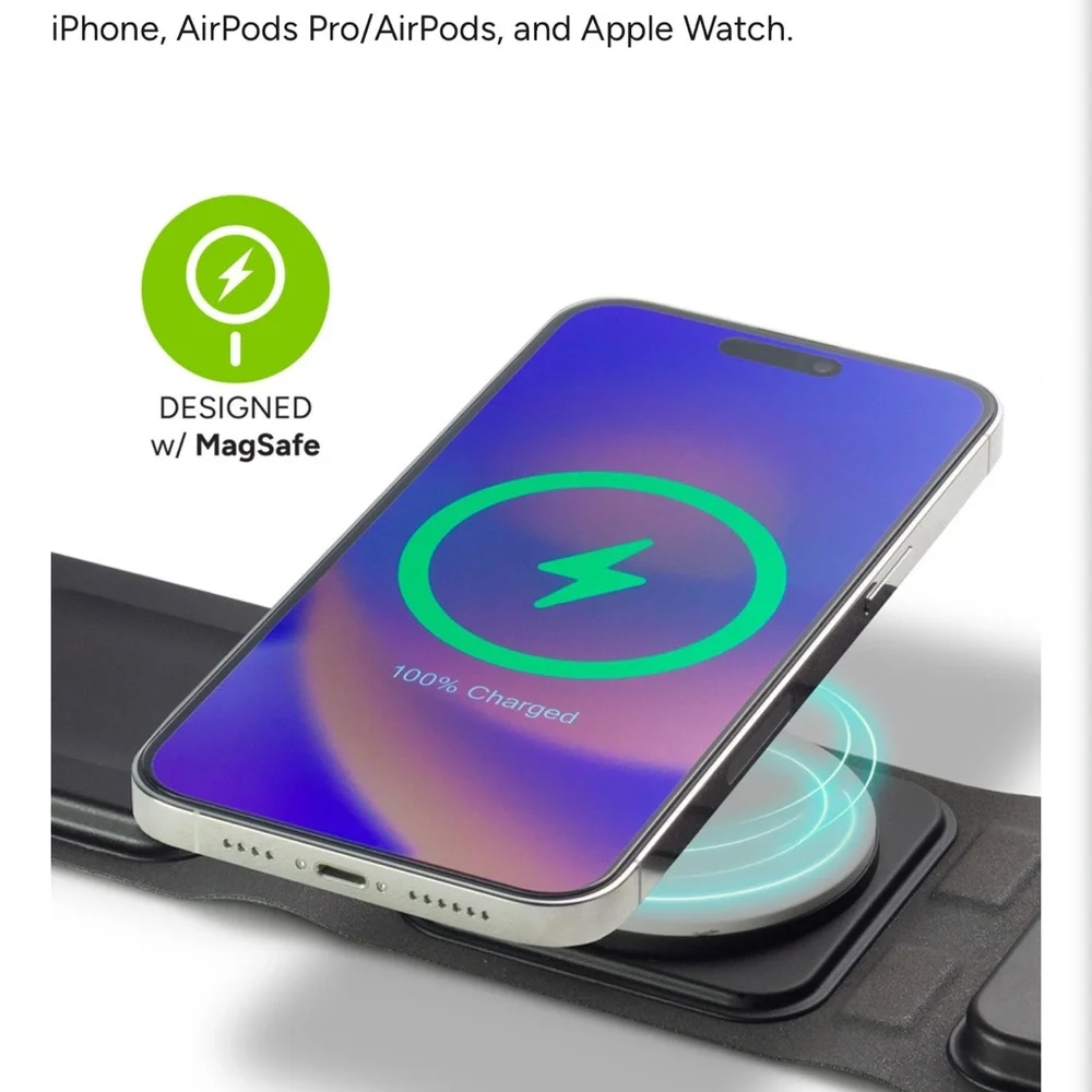 ZAGG 3 in one charger mag safe